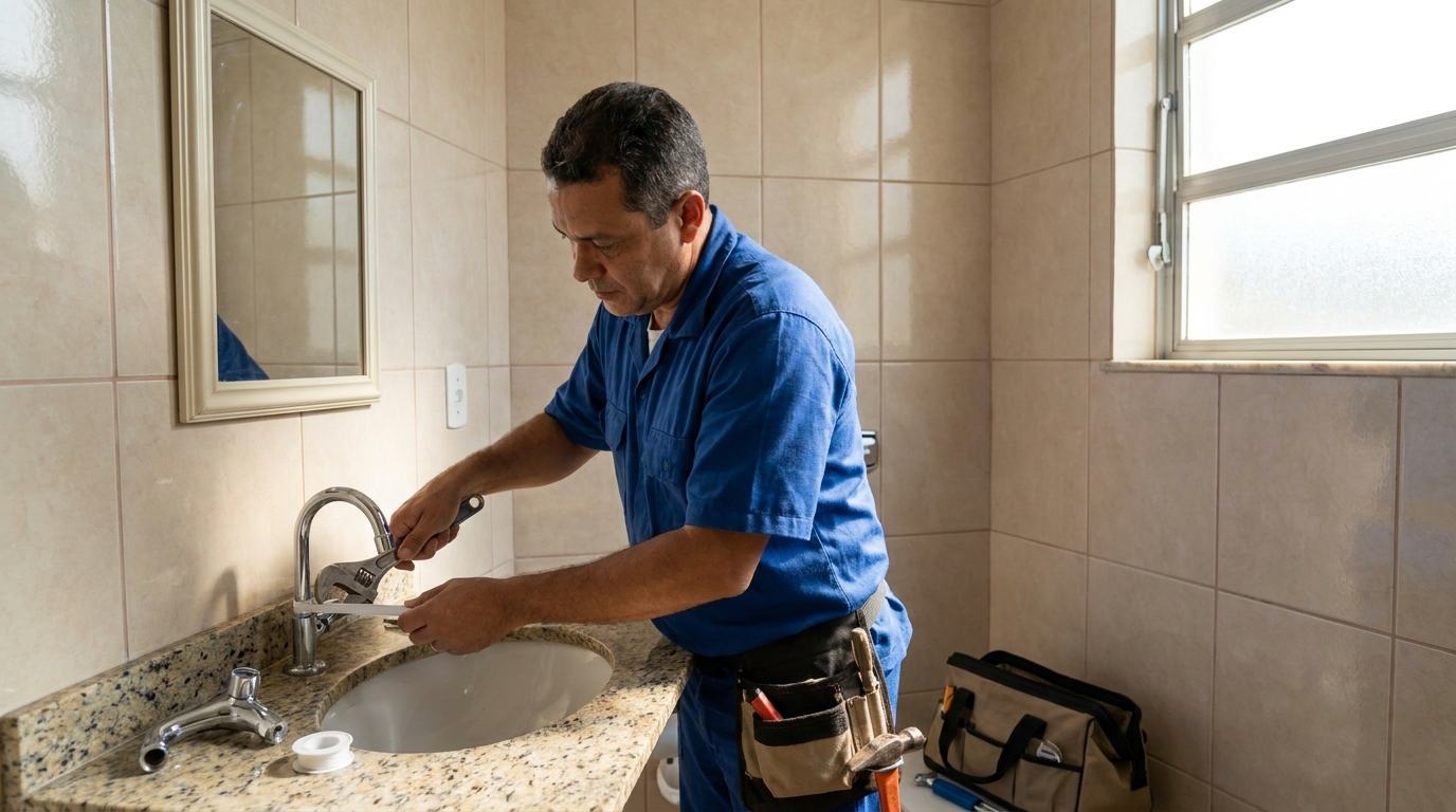 Ajustes em Torneiras em São José do Rio Preto‑SP